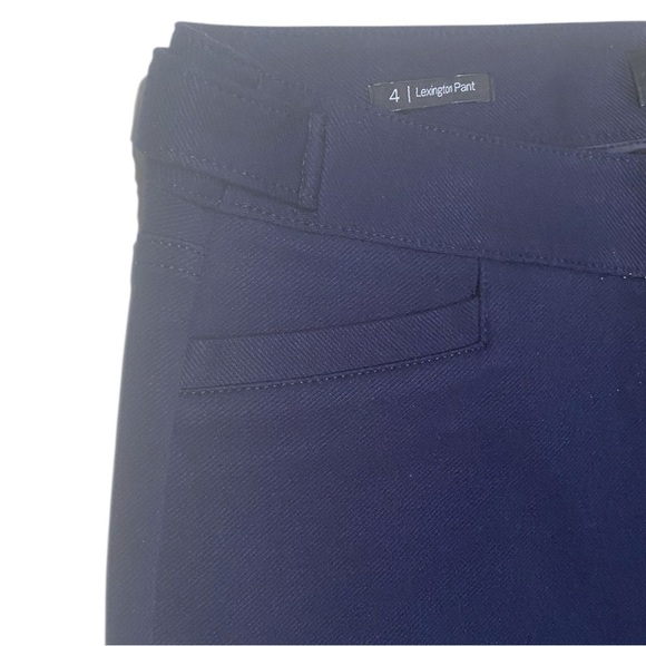 Talbots Lexington Ponte Pants Navy New with Tags Size 4 - Picture 8 of 12